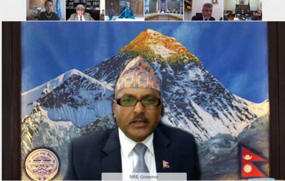कोभिड&ndash;१९ को दोस्रो लहरका कारण अर्थतन्त्रमा थप चुनौतीः गभर्नर अधिकारी