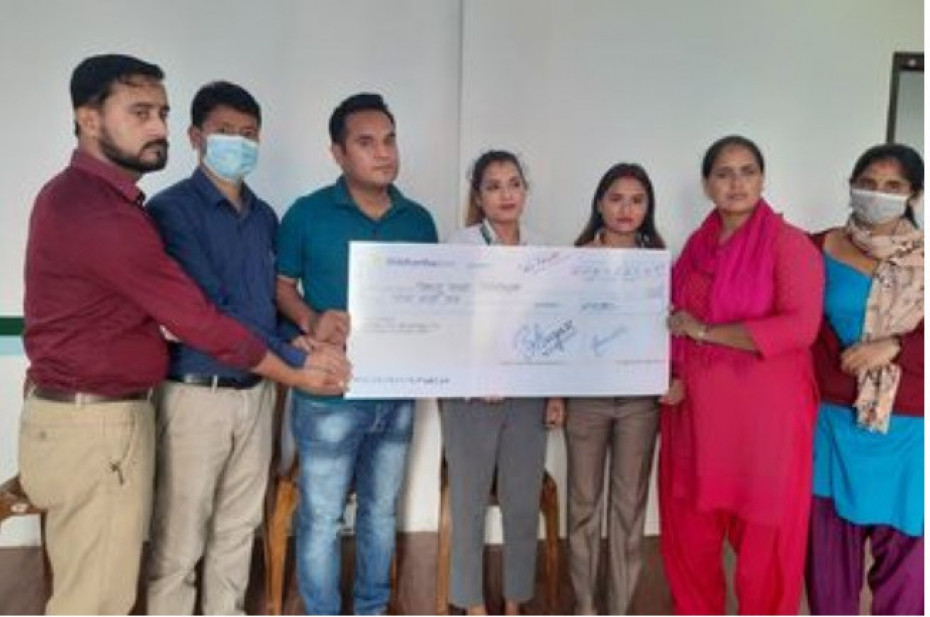 सानिमा लाइफद्वारा मृत्यु दाबी भुक्तानी 